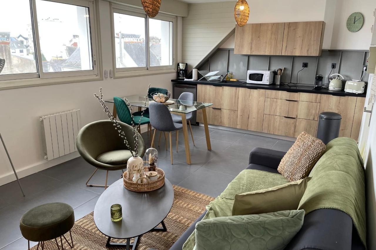 Appartement 41 Sangnier T3 Dernier Etage à Lorient Extérieur photo
